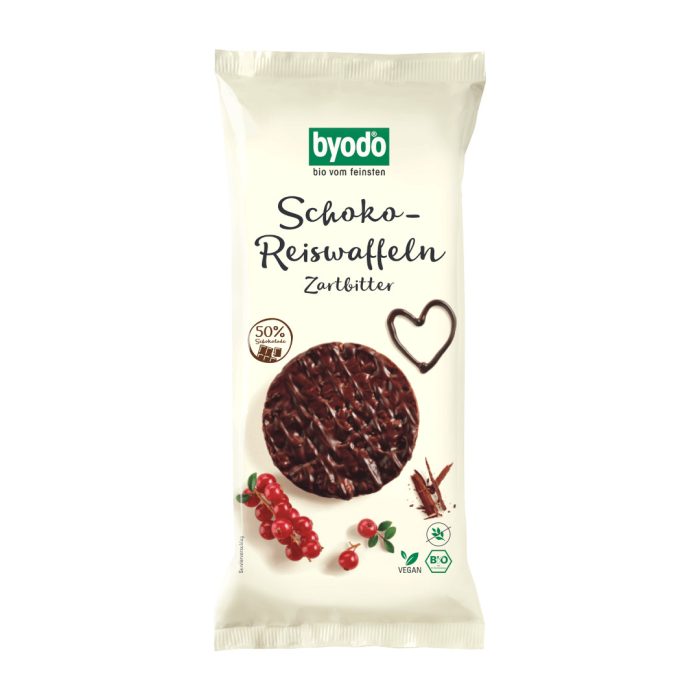 Byodo Riskakor med mörk choklad